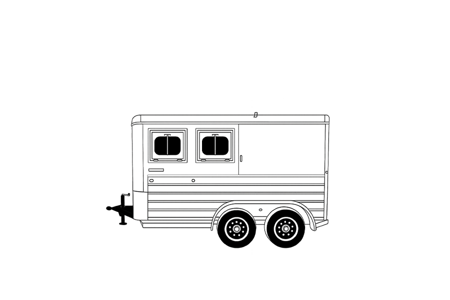 Bumper pull trailers for sale